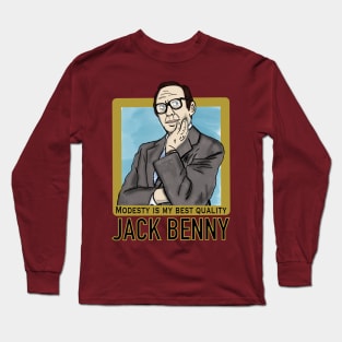 Jack Benny: Modesty Long Sleeve T-Shirt